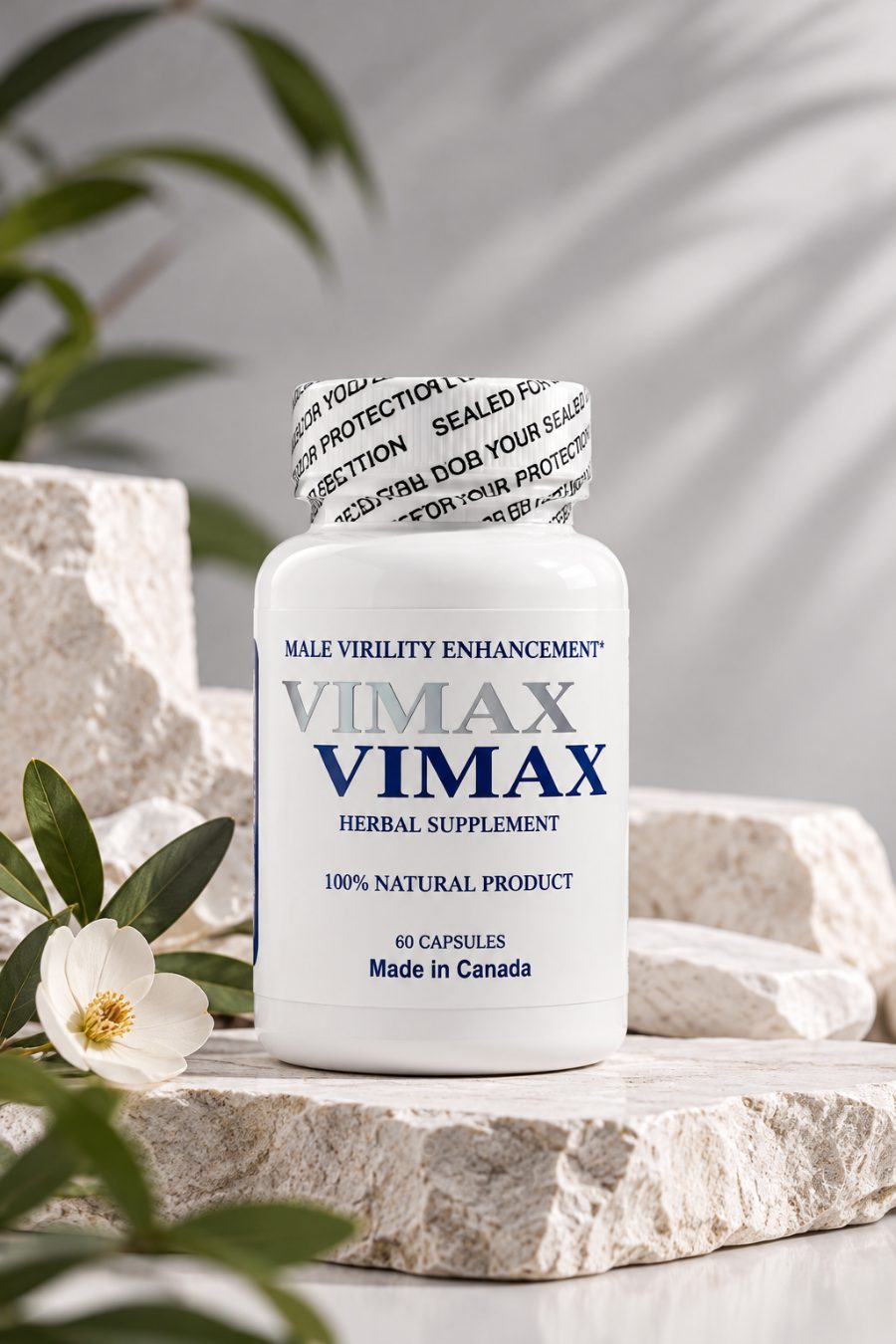 Vimax Herbal Supplement Capsules – 30 Count