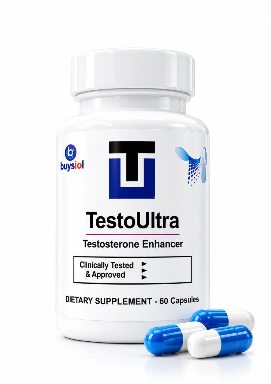 BuySial TestoUltra Testosterone Support Capsules – 60 Count