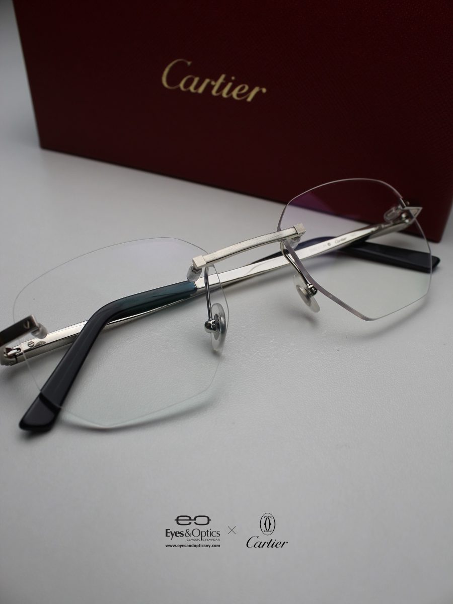 Cartier Rimless Optical Frames – Classic Luxury Eyewear